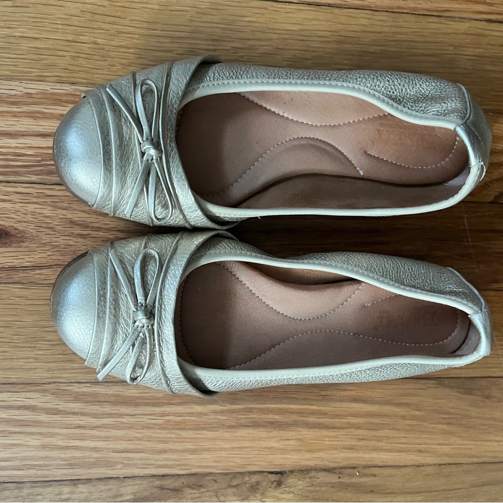 Gold Born Flats size 6.5